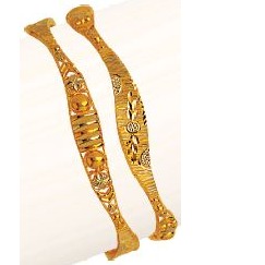 22K/916 Gold Antique Variya Kadli