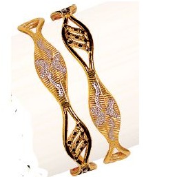 22K/916 Gold Antique Variya Kadli