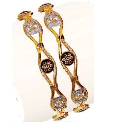 22K/916 Gold Antique Variya Kadli