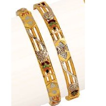 22K / 916 Yellow Gold Antique Ladies Kadli