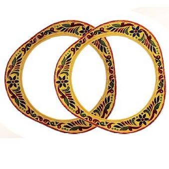 22K / 916 Gold Yellow Ladies Antique Kadli