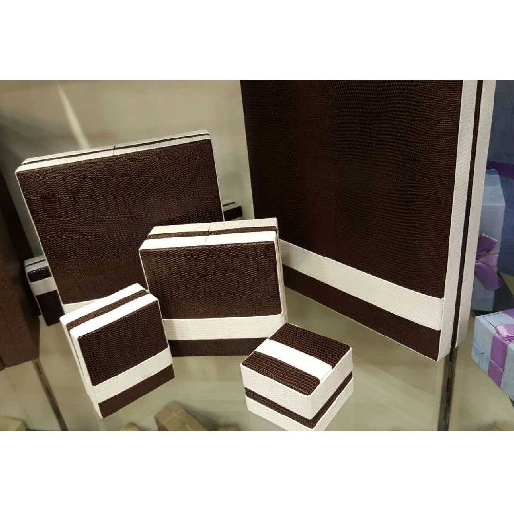 Modern designer paper jewellery box