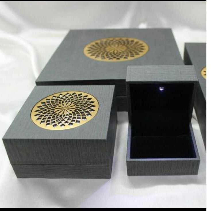 Wooden jewellery box