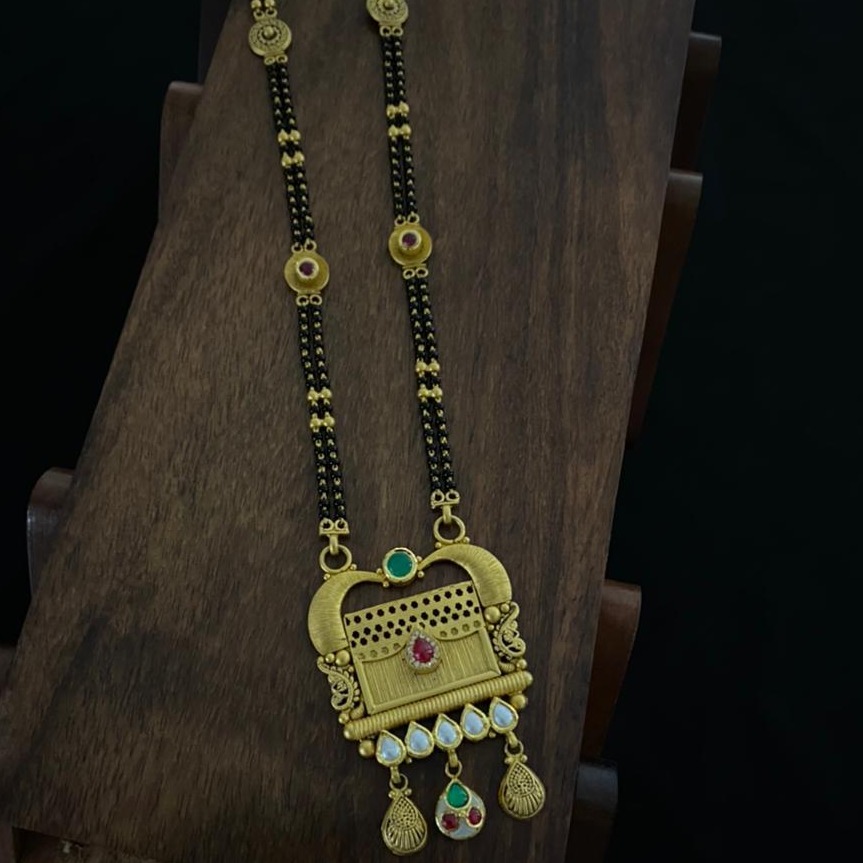22KT Gold Hallmark Fancy Design Mangalsutra