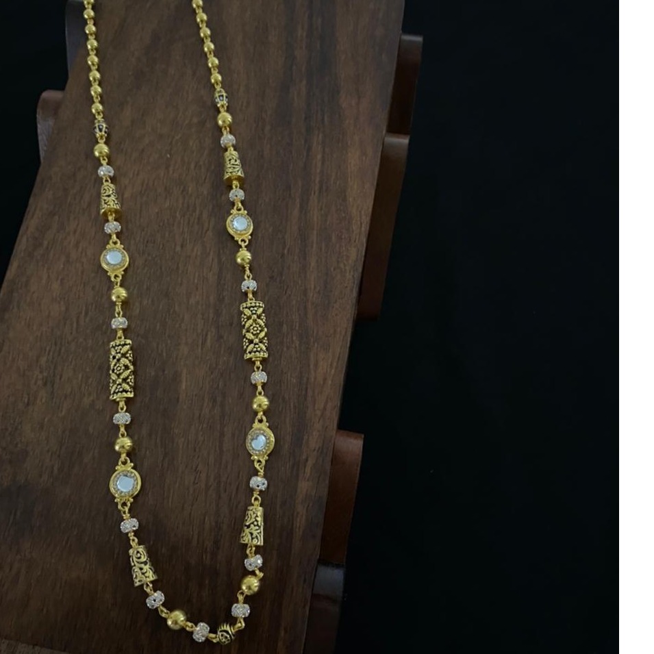 22KT  Gold Trendy Design Hallmark Mala