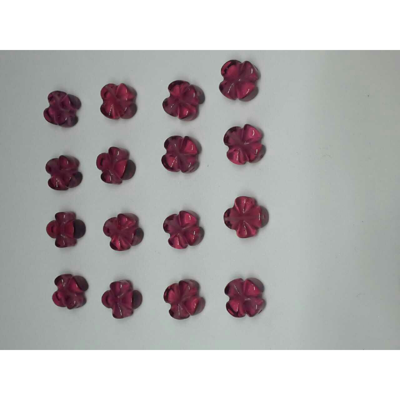 Fancy Flower Design Pink Moti Mala