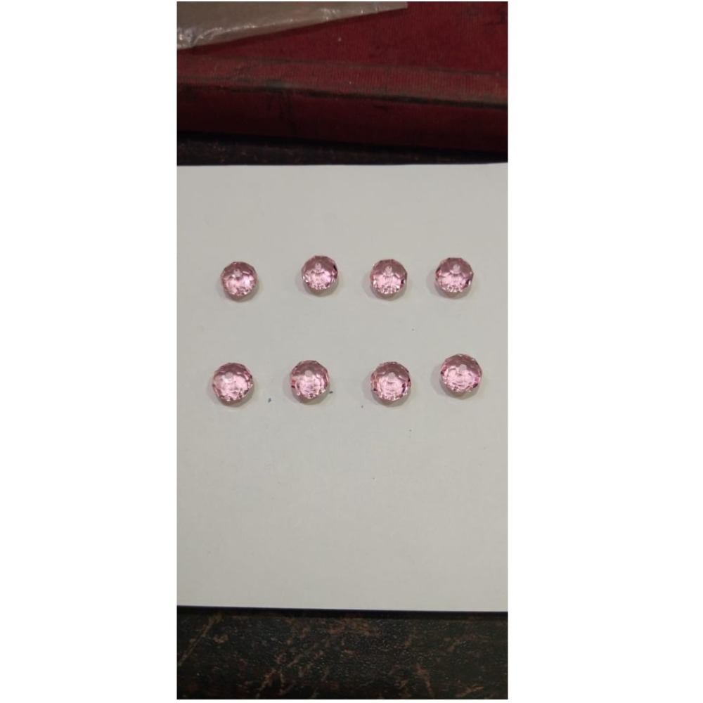 1.25ct Round Shape Pink Europa Brilliance Forever Stone