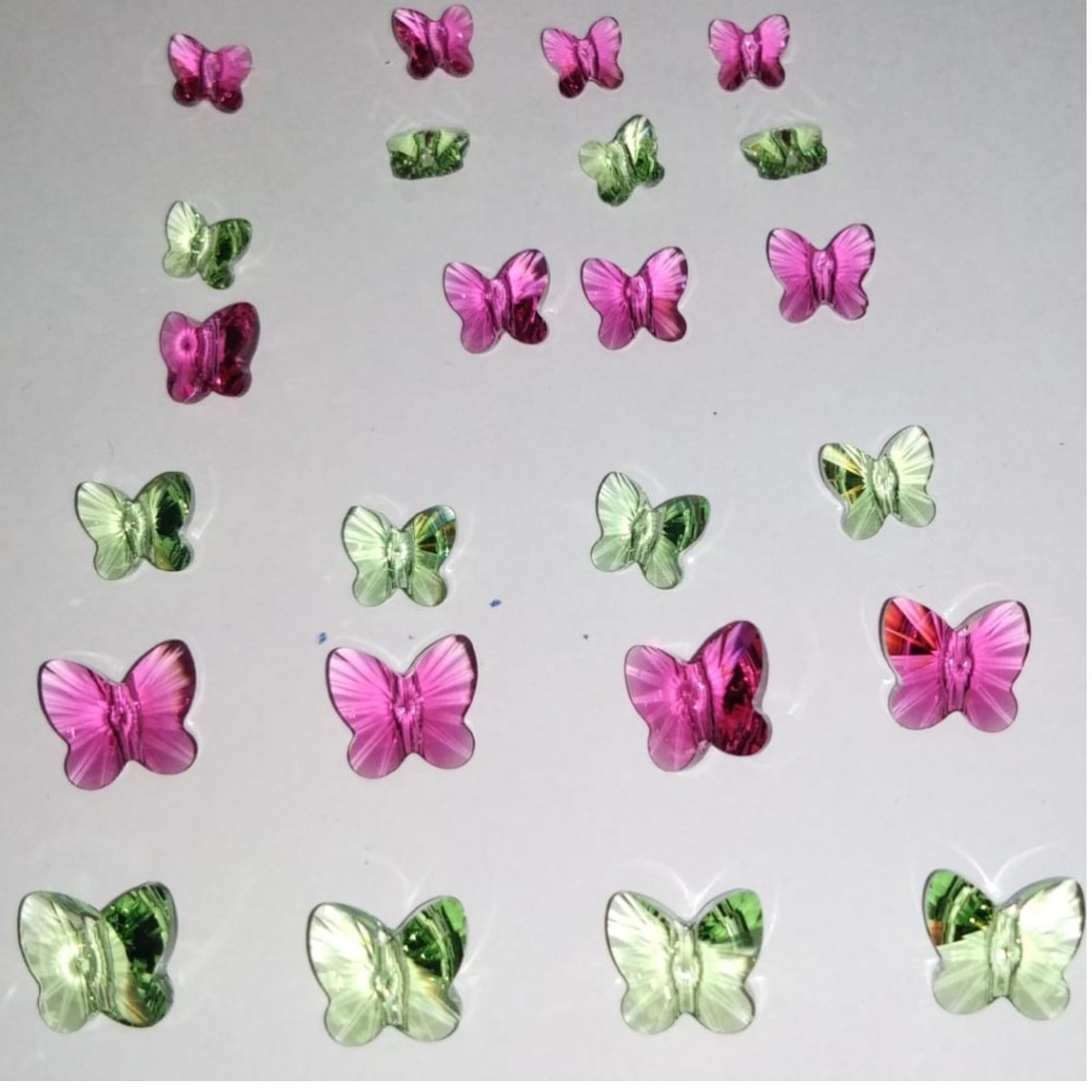 1.25ct Europa Brilliance Forever Butterfly Shape Colorful Gemstone