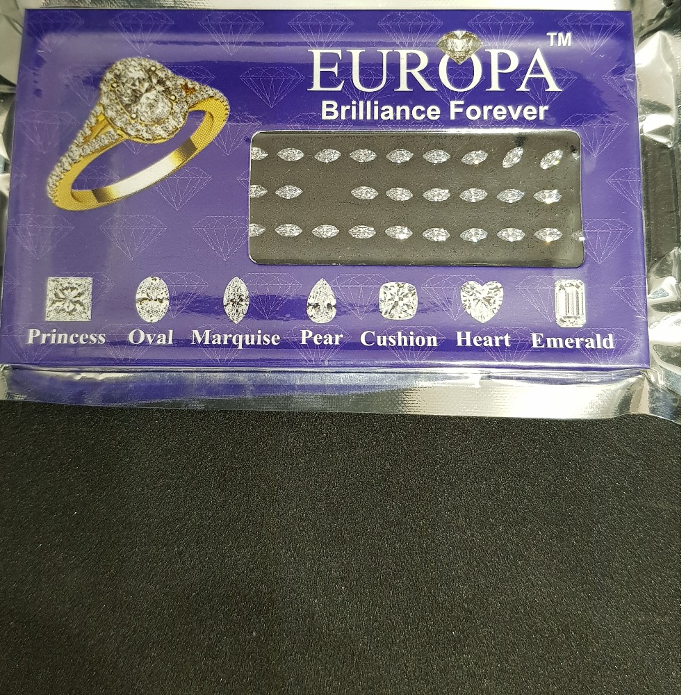 2.00 mm to 10.00 mm Europa Brilliance Forever Marquise Stone