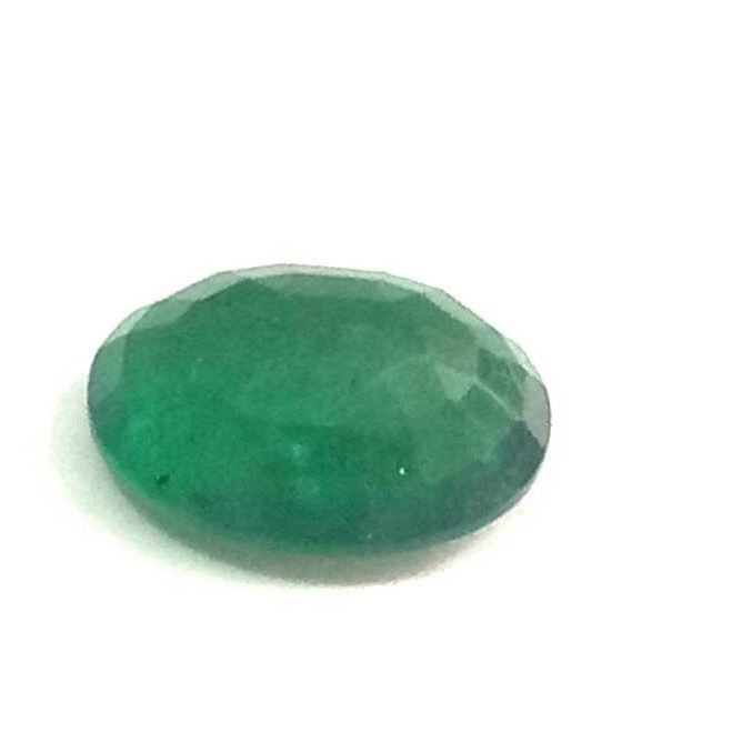 3.66ct oval green emerald-panna - Image 2