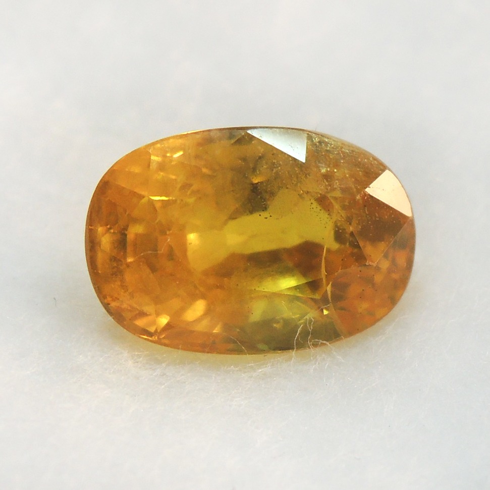 4.80ct oval natural yellow-sapphire (pukhraj) KBG-S013