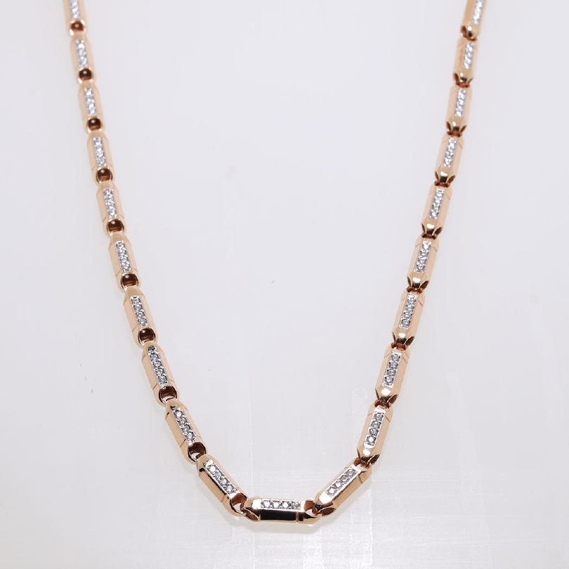 Hollow chain for men