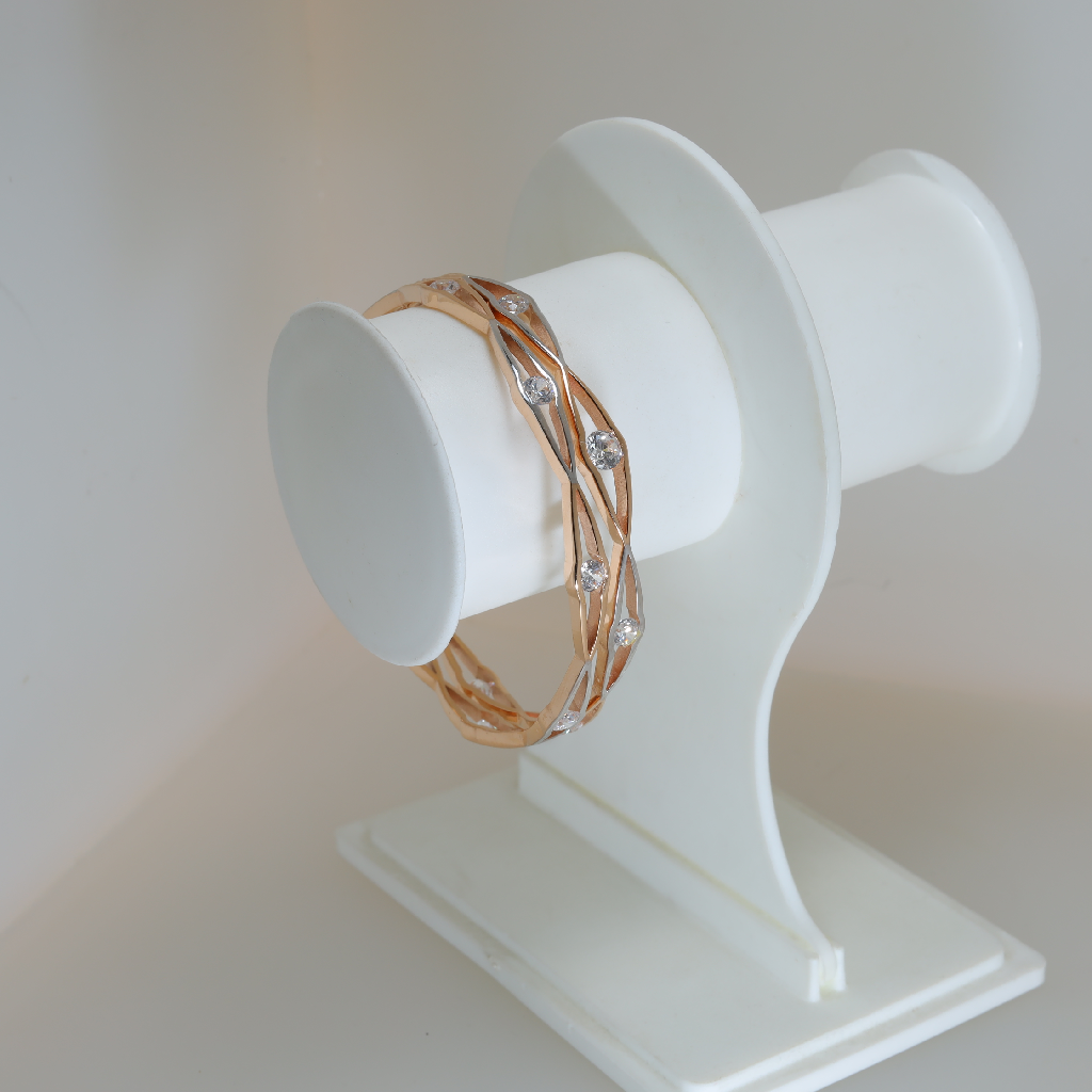 18KT Rose Gold Elegance Bangles
