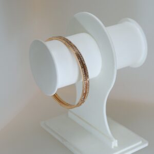 Stone studded Rose Bangles