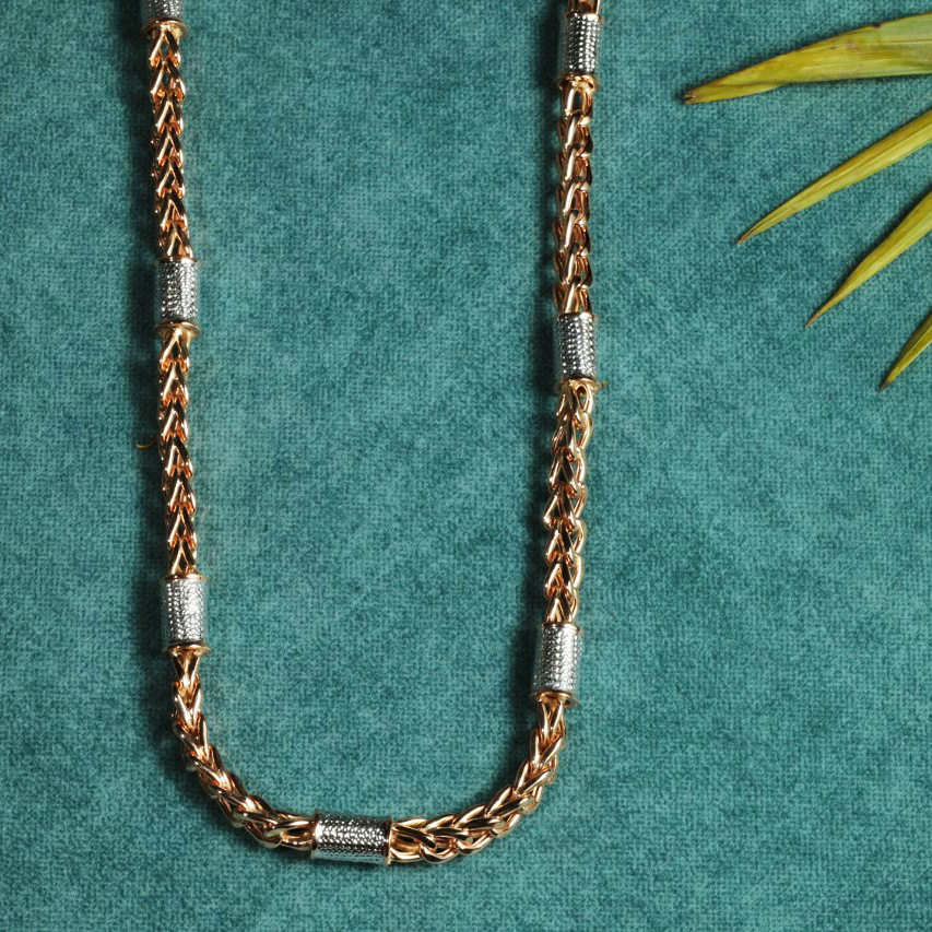 18CT GENTS CHAIN