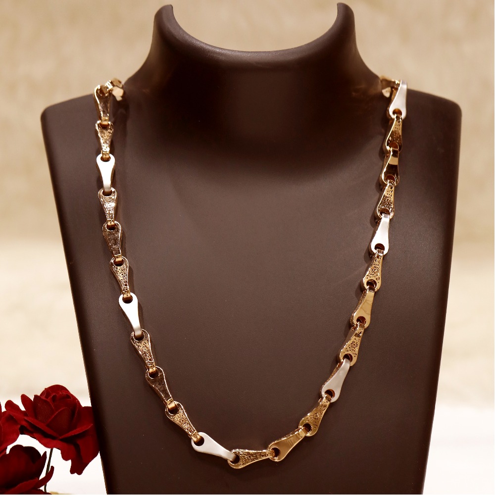 18K gold stylish chain for men
