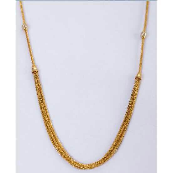 Handmade 22K / 916 Gold Ladies Chain