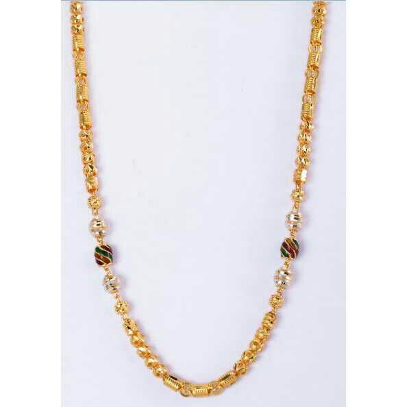 Hand-Crafted 916 Gold Ladies Stylish Chain
