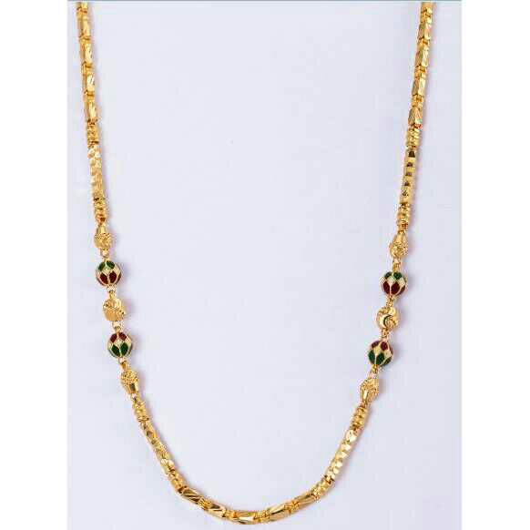 Fancy 916 Gold Ladies Handmade Chain