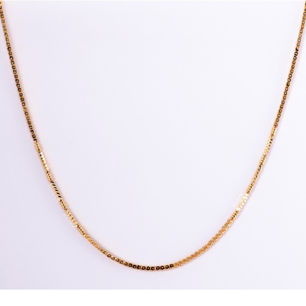 22KT Gold Ladies Handmade Chain Yellow