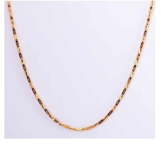 22KT Gold Ladies Handmade Chain Yellow