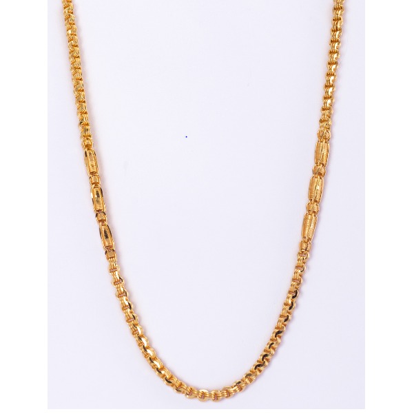 22KT Gold Ladies Handmade Chain Yellow