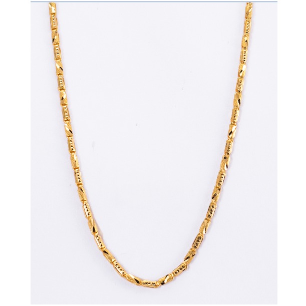 22KT Gold Ladies Fancy Handmade Chain Yellow