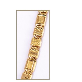 22K Gold ladies Fancy Handmade Chain Yellow - Image 2