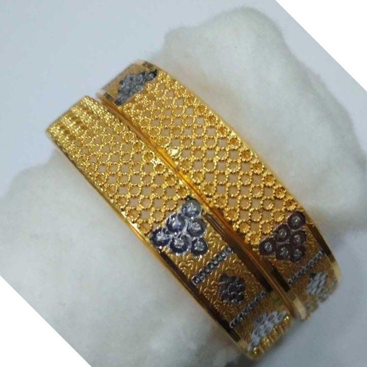 916 Gold Designer Antique Copper Kadli