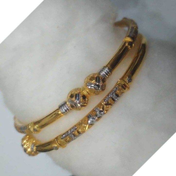 916 Yellow Gold Copper Kadli