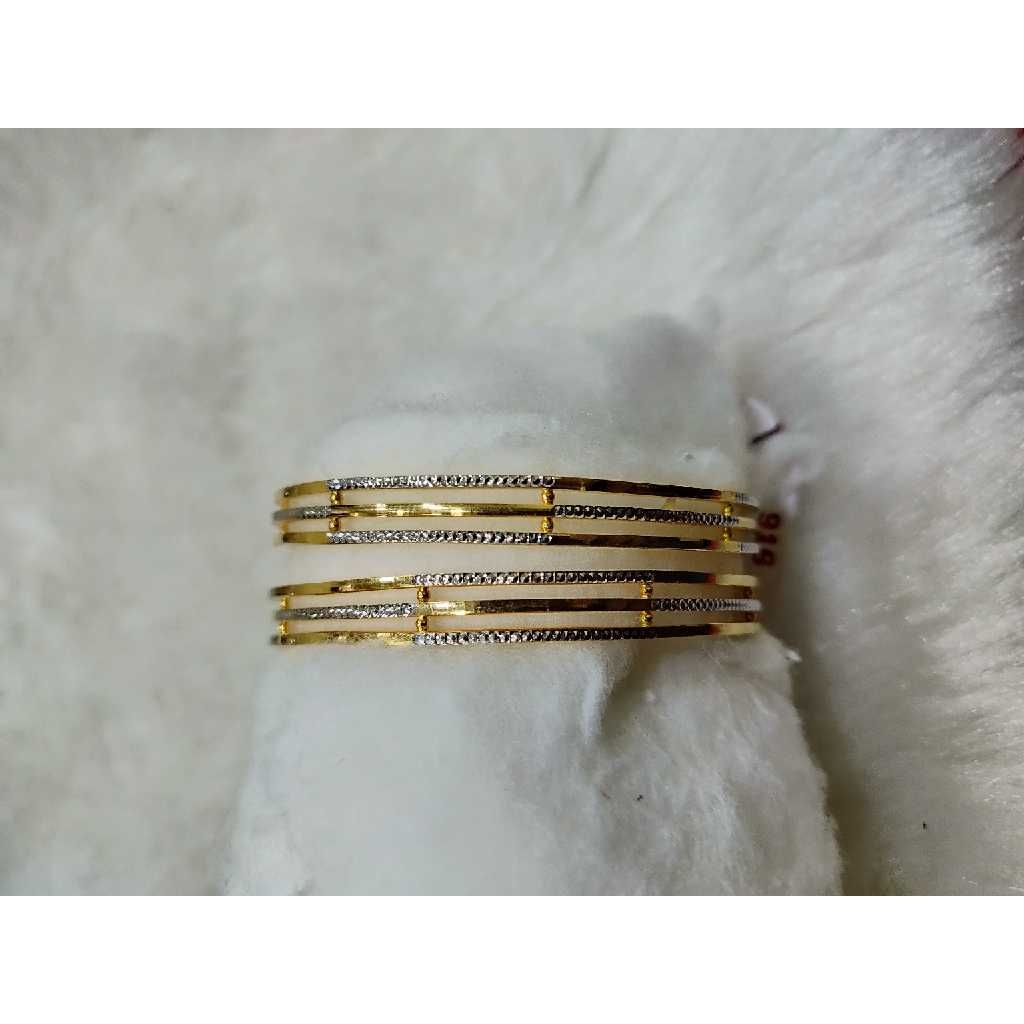 22kt Gold Exclusive Cooper Bangles