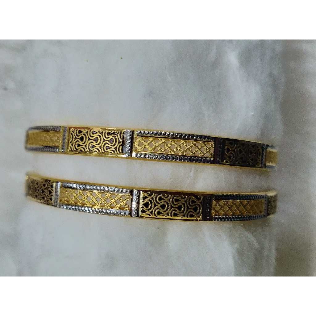 22KT Gold Stylish Ghaba Kadli