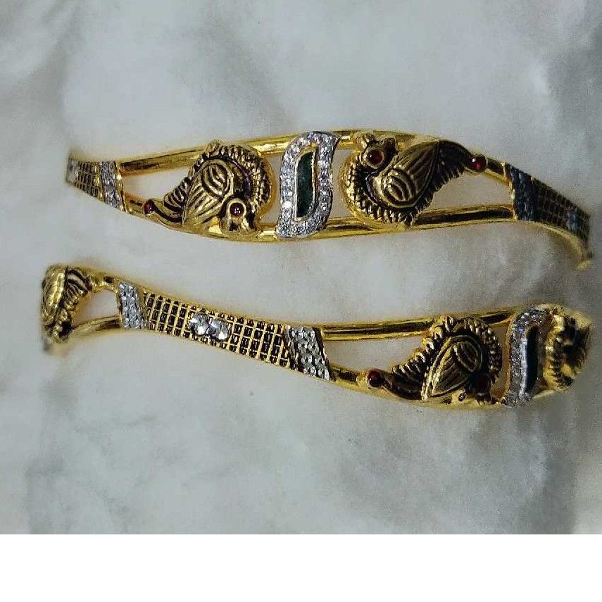 22KT Gold Desginer Ghaba Kadli