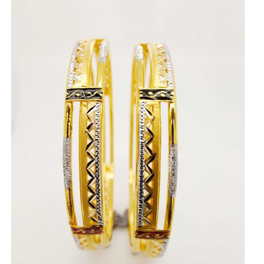 22K / 916 Designer Classic Modern Copper Bangles