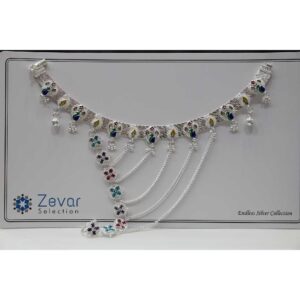 Silver fancy chain pagpan