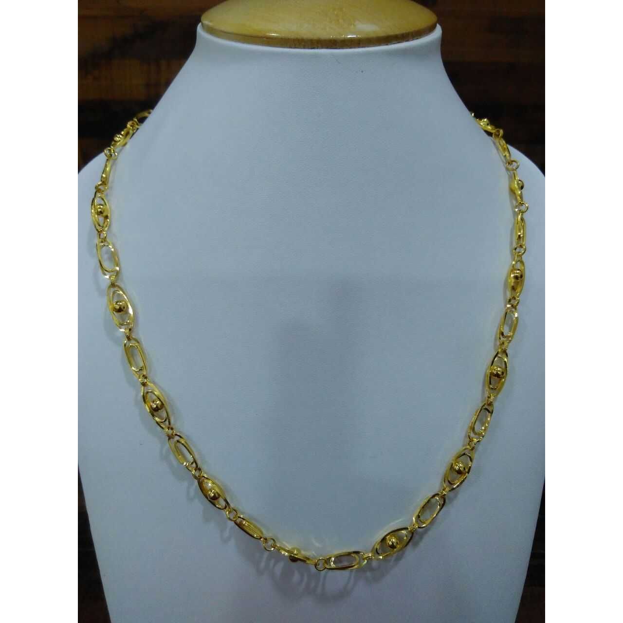 22KT Gold Gents Indian Indo Italian Stylish Chain