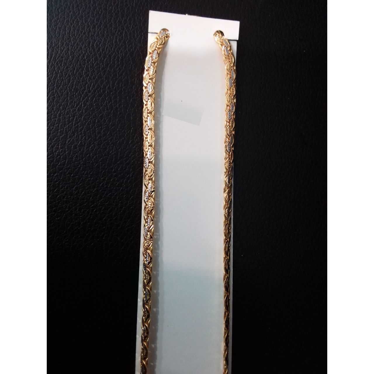 22K Gold Hollow Indian Designer Chain