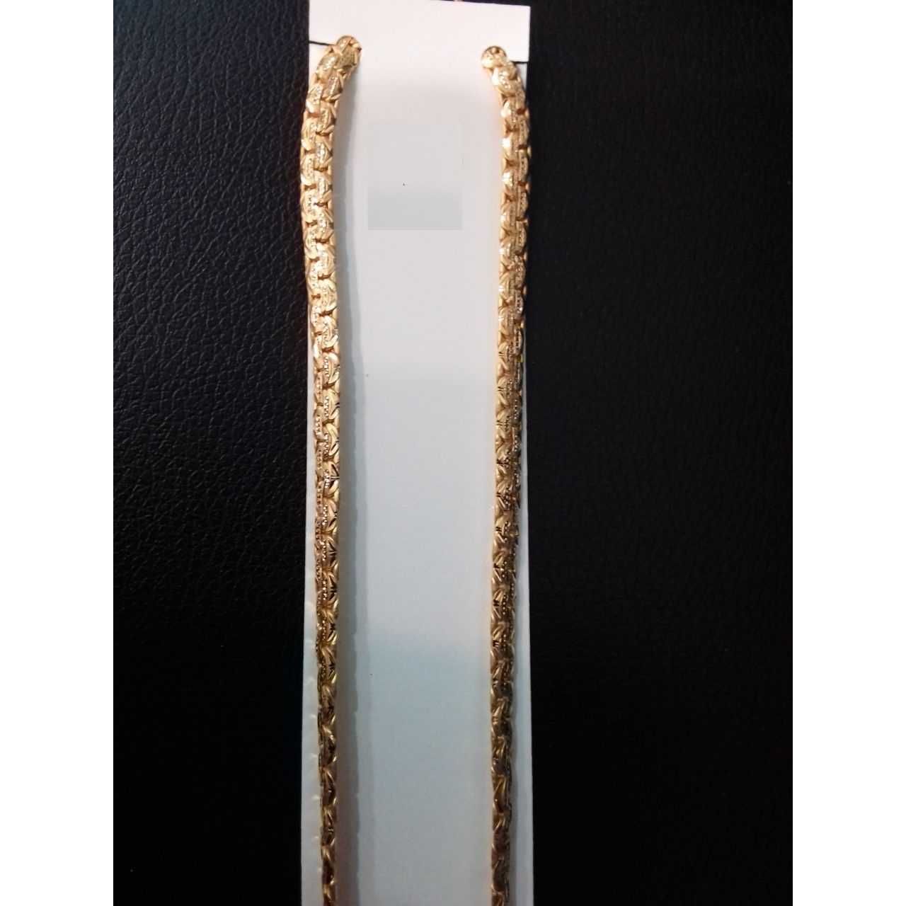 916 Gold Gents Indian Fancy Attractive Hollow chain