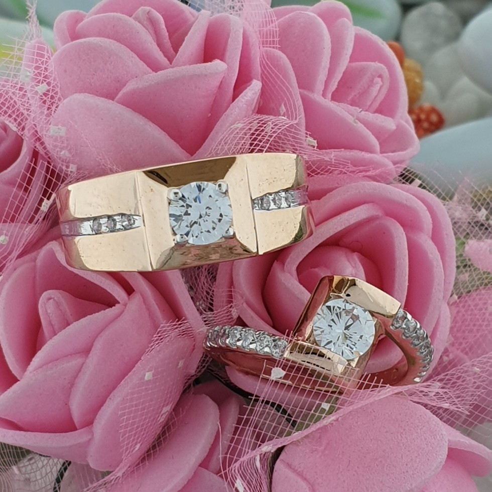 rose couple ring