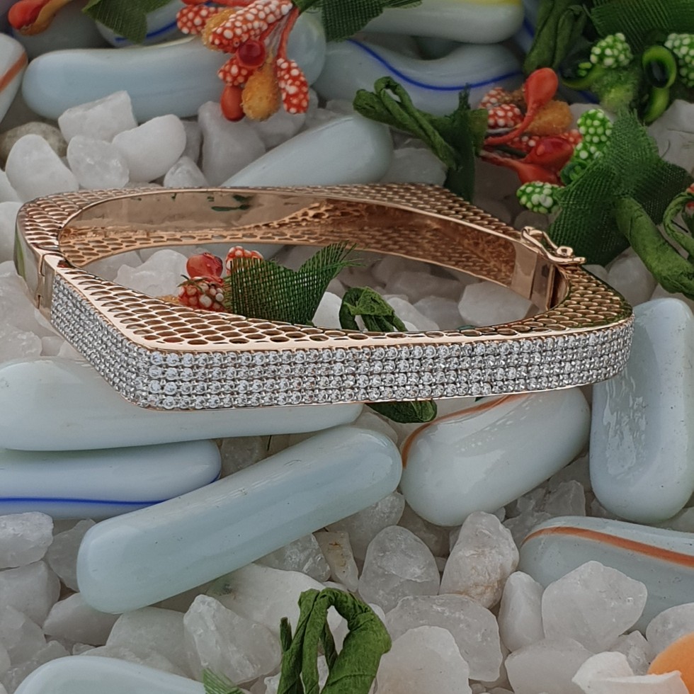 18c rose gold ladies kadu