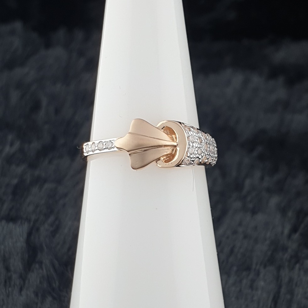 rose gold ladies ring