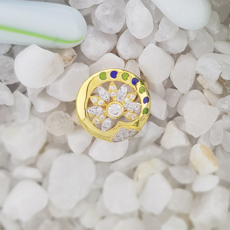 22c cockatiel ladies ring