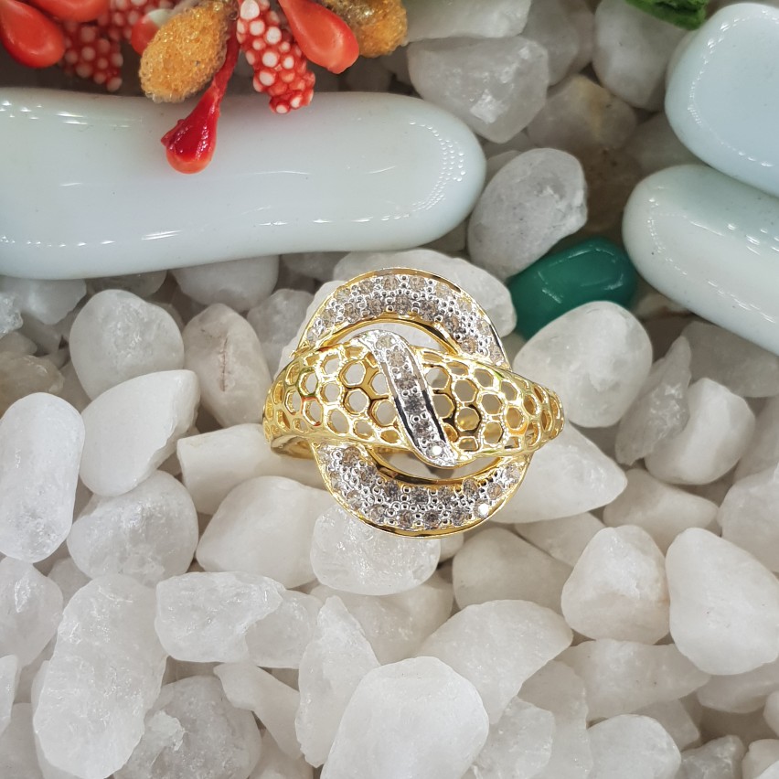 22k cockatiel ladies ring