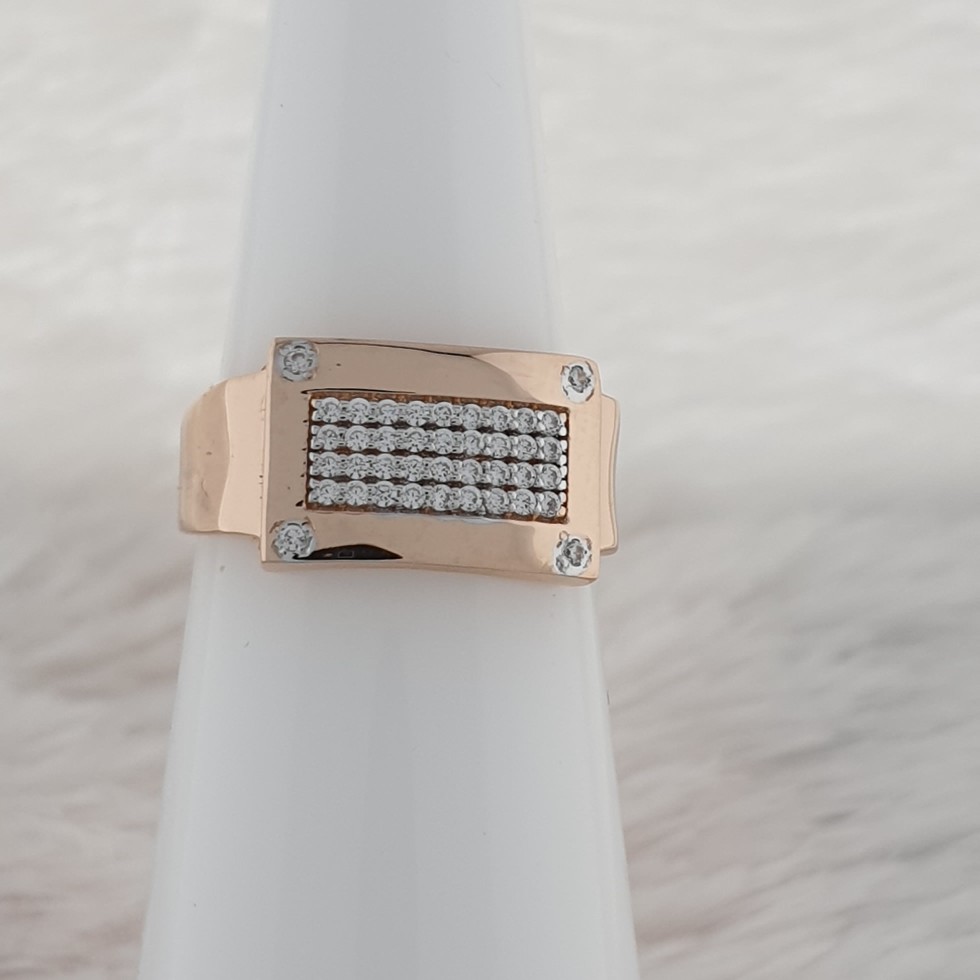 square Gents ring