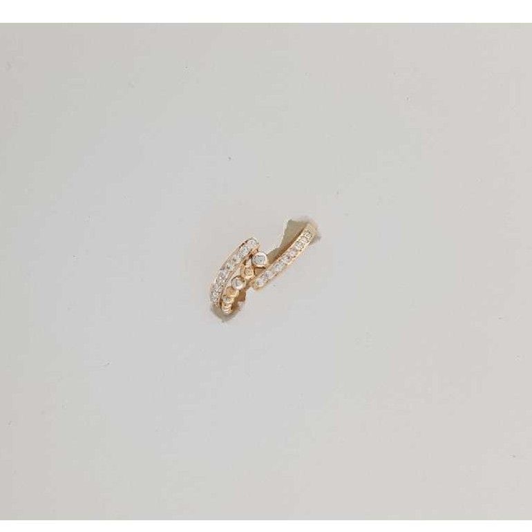 18KT Rose Gold Studded Ring
