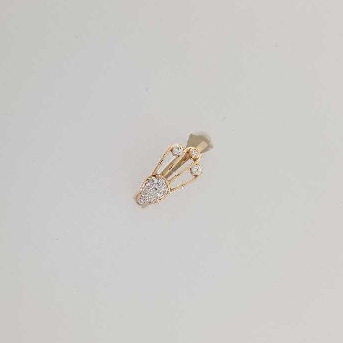 18KT Rose Gold Stylish Ring