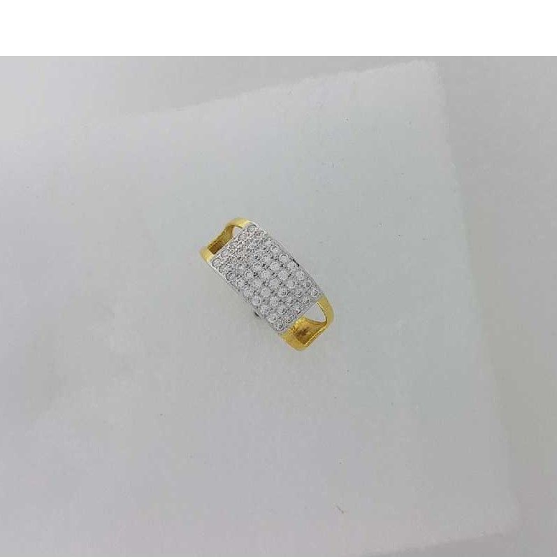 22KT Yellow Gold Fancy CZ Ring