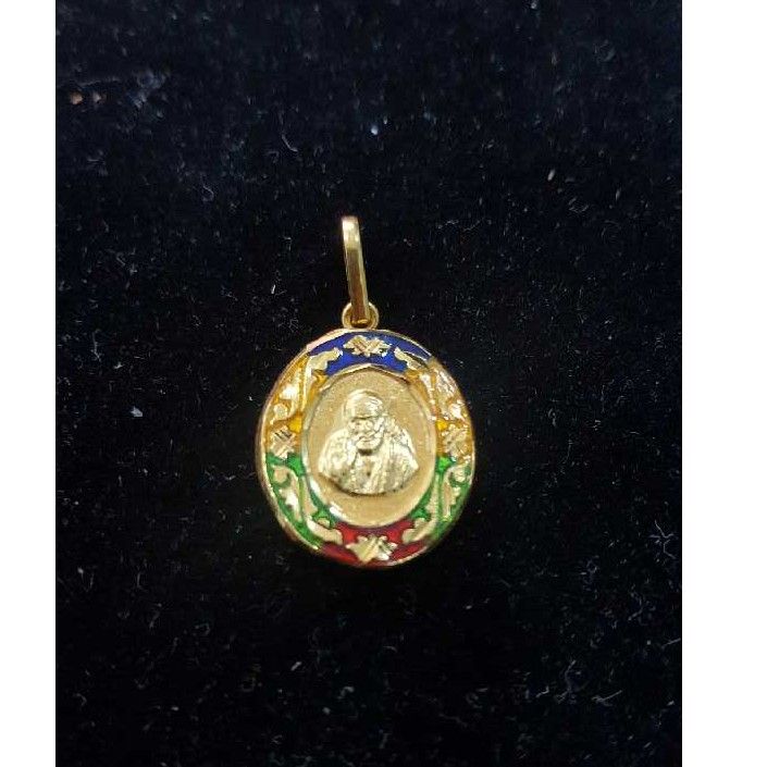 22K / 916 Gold Ladies Indian Sai Baba Pendant