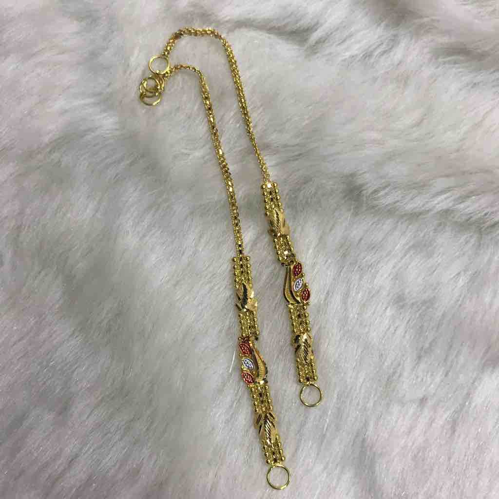Stylish 750KT Gold Ladies EarrChain