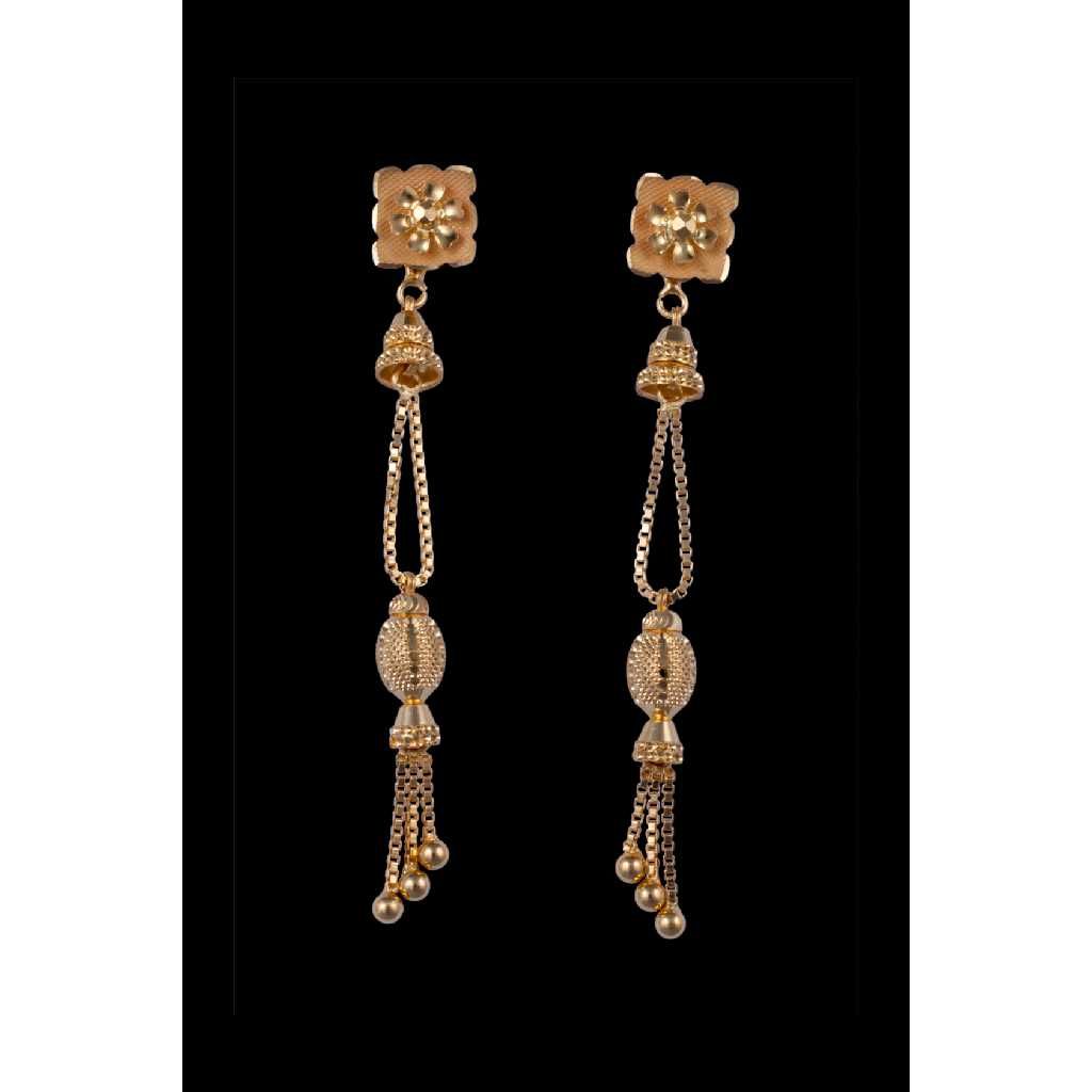 18KT Gold Exclusive Ladies Earrings